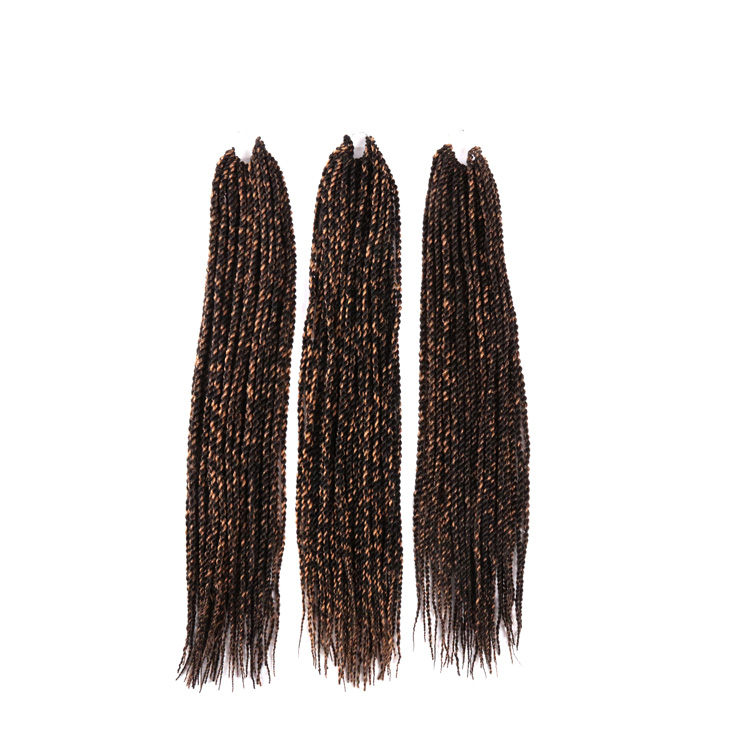 100% KK 20 inches MINI SENEGALESE  AFRO BRAID crochet braid synthetic hair for black women aliexpress hair for braiding