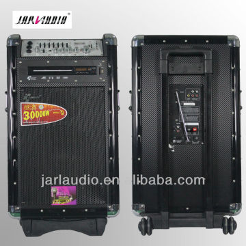 Active speaker with USB SD player FM radio system CD player