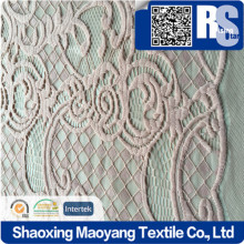 KNITTED EMBROIDERY COTTON/NYLON LACE