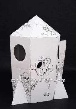 Diy Rocket house/Diy Paper Playhouse