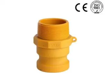 F Type Male BSPT Threaded Nylon Cam and Groove Couplings