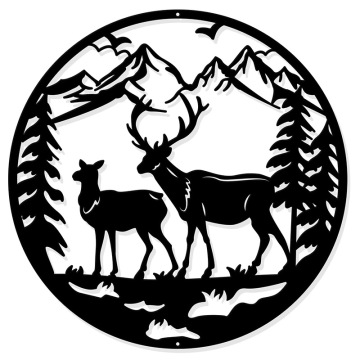 Custom Metal Wall Art Outdoor Plaque Sign with Lettering