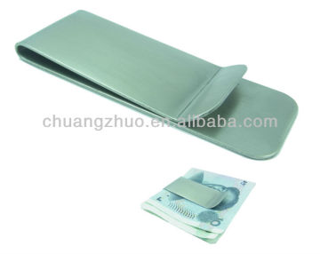 Fashion money clip with spring for hot selling from Guang Dong factory