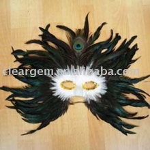 feather masks