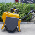 High performance mini walk behind single drum vibratory road roller