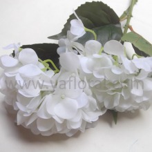 Real touch artificial flowers white hydrangea cheap wholesale latex hydrangea flowers
