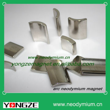 arc shape neodymium magnets for stepper motor