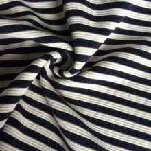 Polyester cotton yarn dyed stripe Jacquard fabric