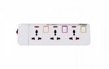 3 Outlet Universal Extension Socket