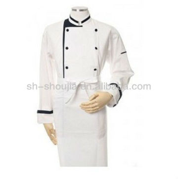 high quality chef uniform, chef jacket uniform, chef wear, Stylish long sleeve chef uniform