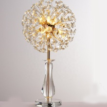 Nordic Modern Crystal Table Lamp for Luxury Bedroom and Desk