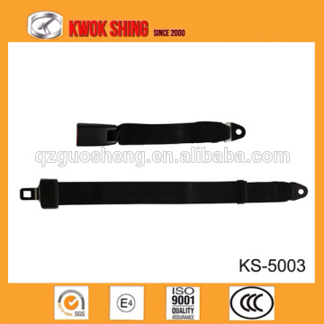 two points manual seat belt, simple two points static bus seat belt