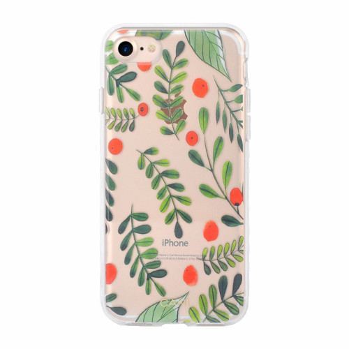 Flower printing IML fashion case for iphone7