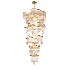 Hot Sale Luxury Crystal Rotunda Villa Lobby Chandelier
