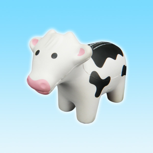 Promotional PU Cow Shape Stress Ball