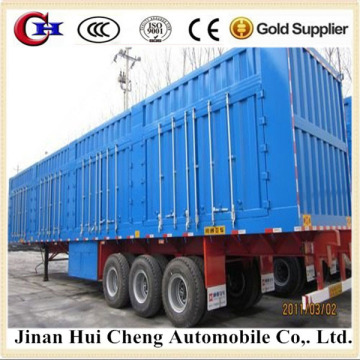 Strong Box Semi Trailer for Coal/Sand/Bulk Food Transportation