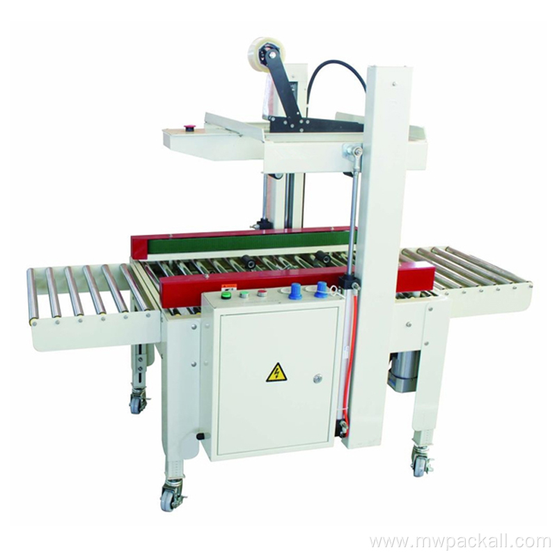 automatic beer carton box tape sealing packing machine /sealer machine