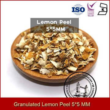 Granulate Lemon Peel Crushed Lemon Peel Dried Lemon Peel