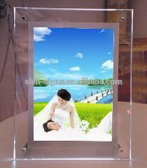 Slim LED Advertising Crystal Acrylic Light Box