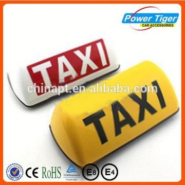 taxi waterproof outdoor roof led lighted sign taxi