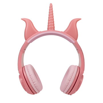 Auriculares coloridos para niños con luces LED