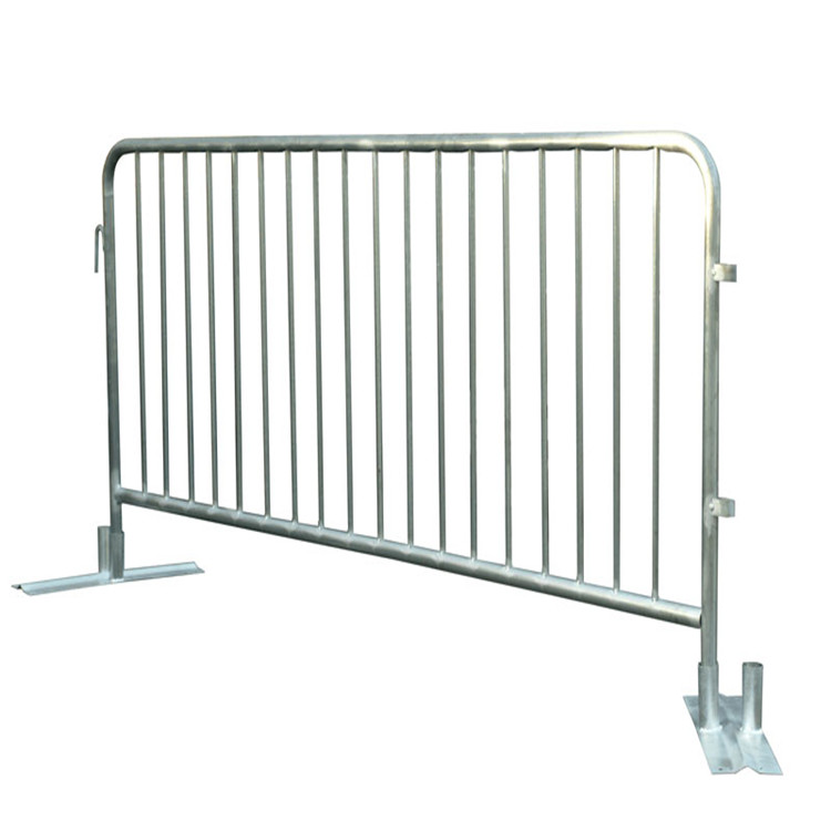 High security Galvanized steel Crowd Control Barrier Fence