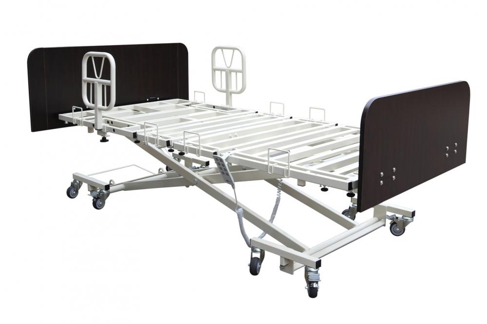 Motorized electric orthopedic bed with variable height