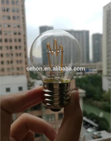 new g45 globe led loop filament bulbs 2200k e27 led filament globe bulbs