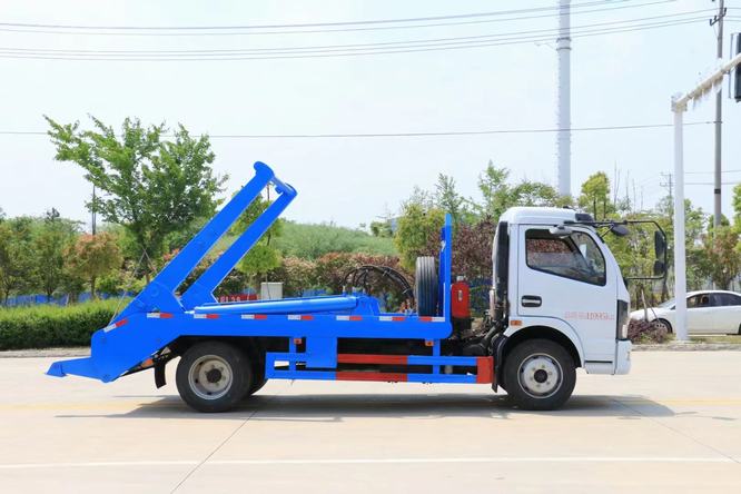 جرفت جمع الجسد جمعية Skip Loader Garbage Truck