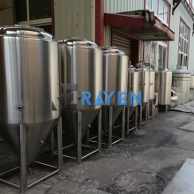 Stainless Steel 304 Conical Fermentor Tanks with Sample Valve for Brewing