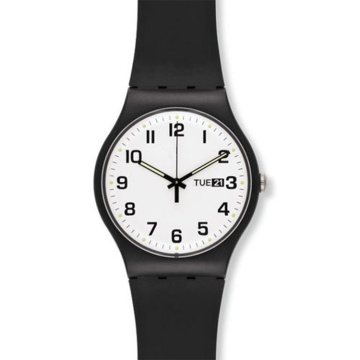 Plastic Watch Luminous Black Watch for Men 2017