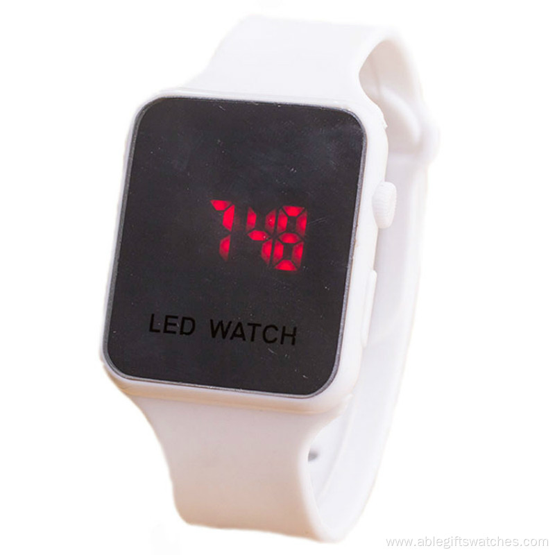 New Arrival Children Rubber Band Digital Wrist Watch