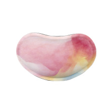 Custom Logo Soft Ergonomic Factory Wholesale Mousepad with Wrist Rest and Rubber Base