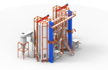 Aluminum profile 7 Meter powder coating line