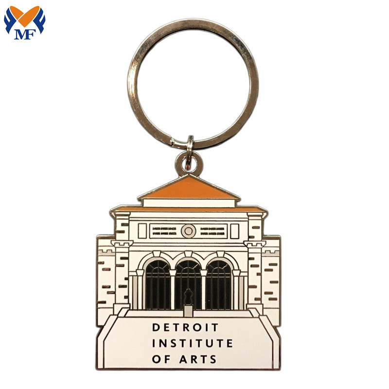 Building Enamel Keyring