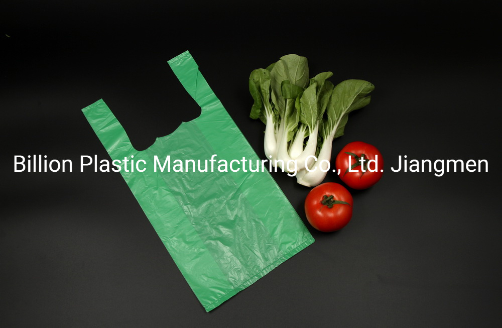 Alibaba Wholesale Plastic Carrier Bags Shopping T Shirt Store Bag