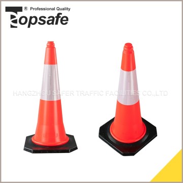 Low price guaranteed quality 45cm reflective traffic cone