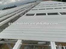 PVC corrugated roofing tile
