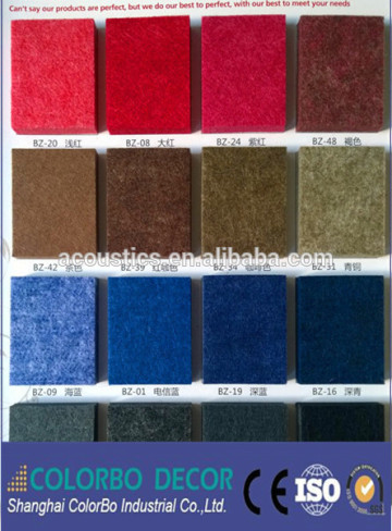 Grade A Soundproof Polyester Acoustic Panel PET Acoustic Board