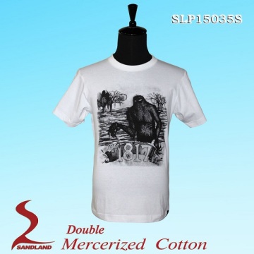 Double mercerized cotton t-shirt SLP15035S