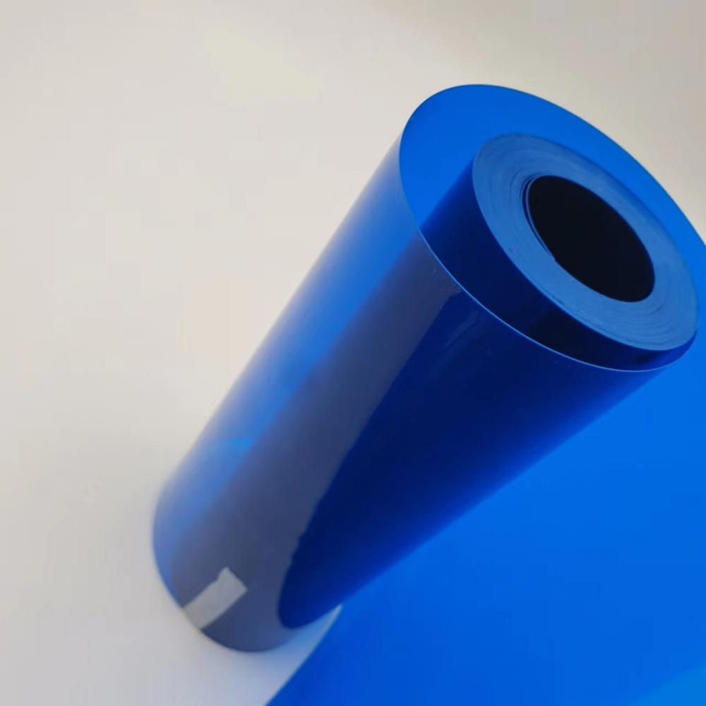 Clear Blue Pvc Pvdc22