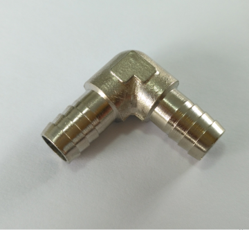 Air-Fluid Brass Hose Barb Elbow Fittings.