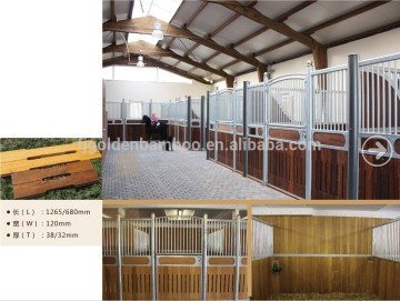 11solid strand woven bamboo horse planks for horse hut