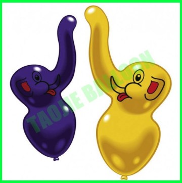 Elephant shape latex balloon ,animal latex balloon