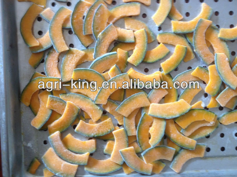 Frozen Sliced Sweet Pumpkin Vegetables Without Seeds