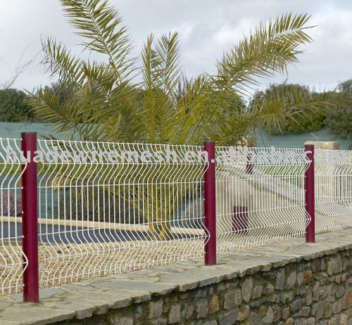 euro panel fence/welded panel fence/3d fence panel