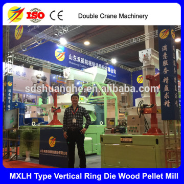 CE approval industrial wood pellet making machine, wood pellet process machine