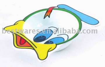 Plastic baby dinnerware