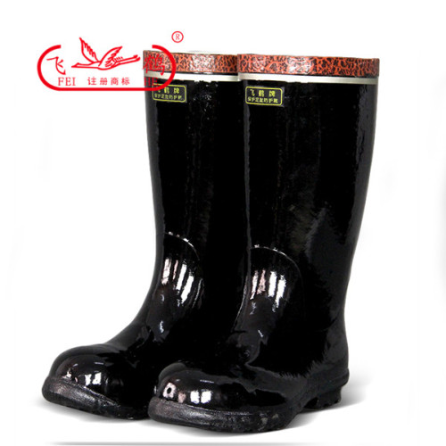 steel toe cap work boots/steel toe cap &steel plate safety shoes made in china