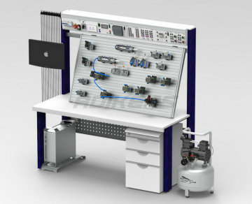 Electro-Pneumatic Trainer Kit: Pneumatic Control Training Equipment